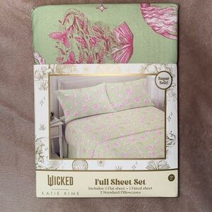 Wicked For Good x Katie Kime Queen 4pc Sheet Set